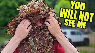 Making My Ghillie INVISIBLE! (To Hide From My Problems)