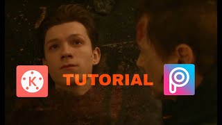 thanos snap tutorial | Infinity war effect | Picsart editing | kinemaster editing