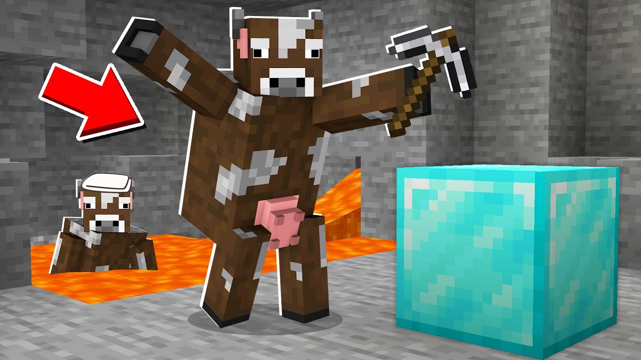 牛として生きるマインクラフトが面白すぎるｗｗ 後編 まいくら マインクラフト Youtube