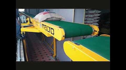 belt conveyor, rice  bag truck loading conveyor , macro conveyors