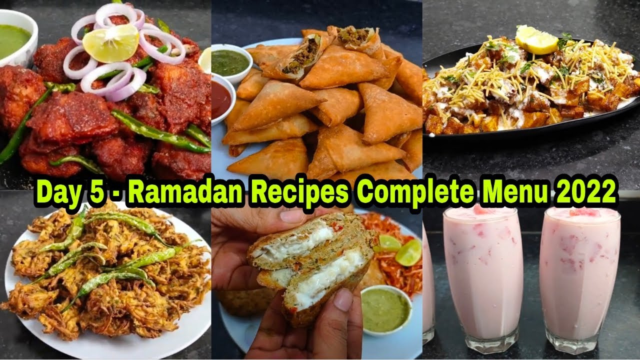Day 5 Iftar Recipes Complete Menu By Bhook N Cook | Ramadan Special Recipes 2022