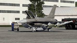 DCS World | F16c Train Snakeye/Air | Remise en route du M2000 | Opération Sandblast ||