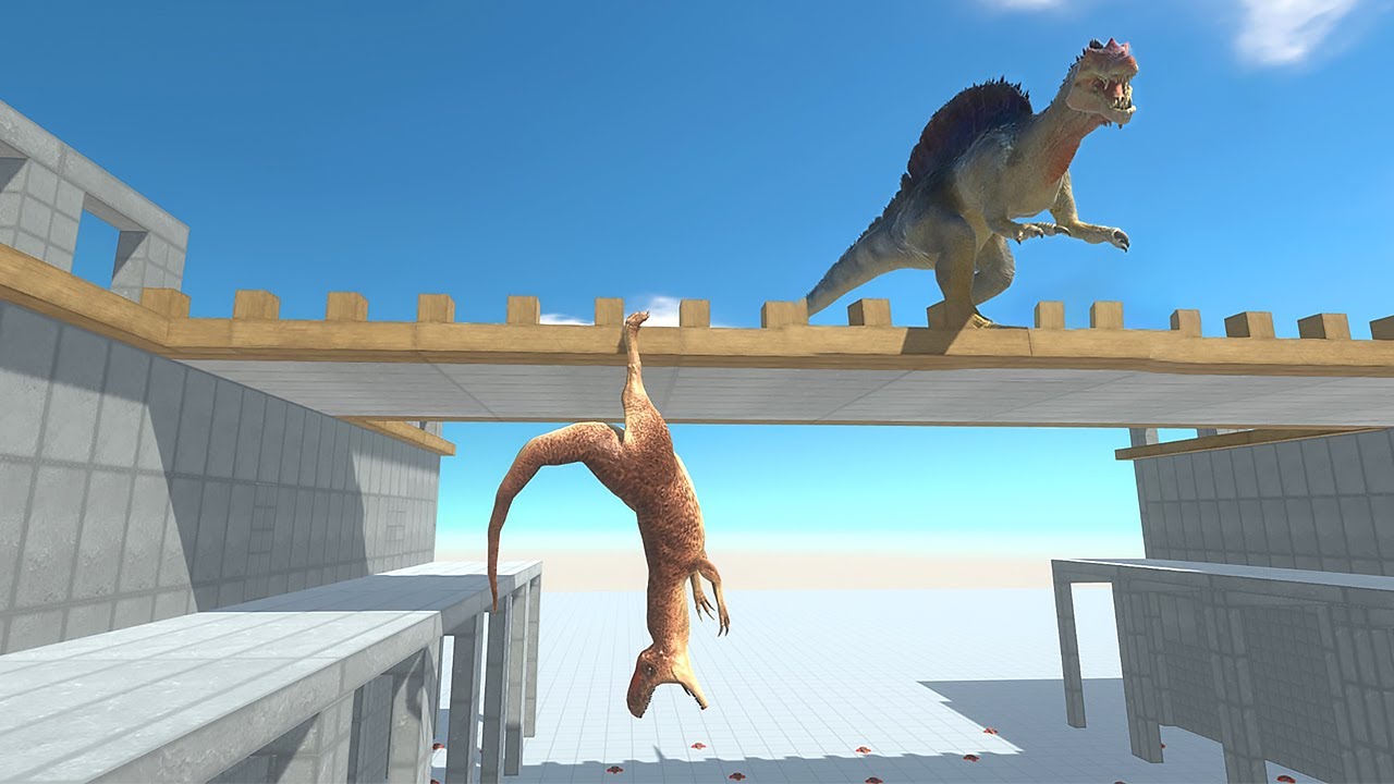 Don't Fall Down - Animal Revolt Battle Simulator