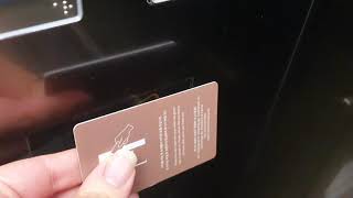 (KEY-CARD-E-VATORS)OTIS MRL High Speed Traction Elevator at Nine-Tree Pangyo, Seongnam Korea