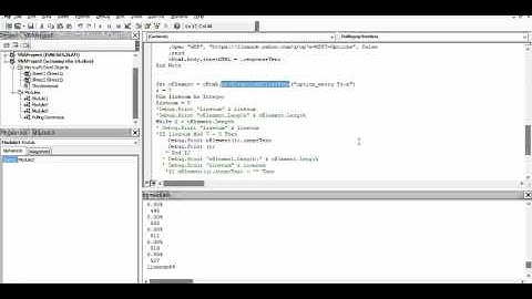 Option Chain Scraping VBA Yahoo Finance