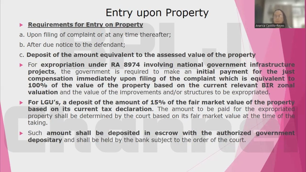 Special Civil Action - Expropriation