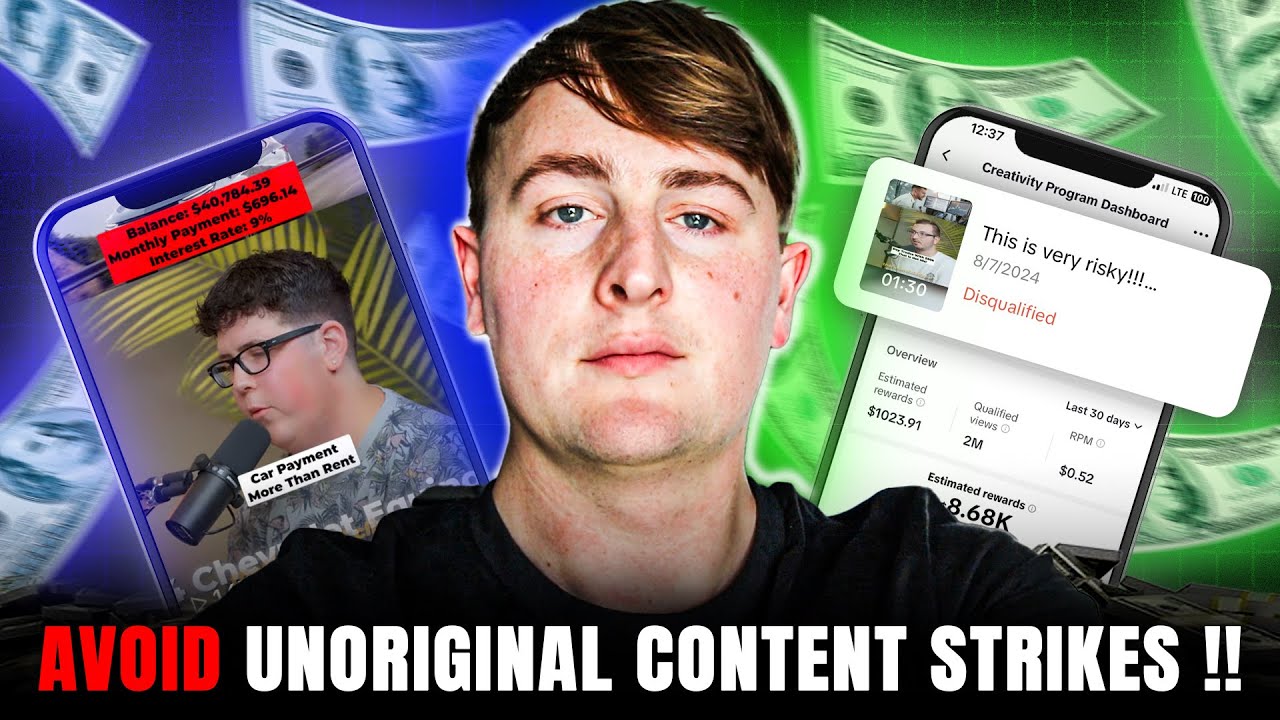 How To Avoid Unoriginal Content Strikes On TikTok Earned 8 960 application-rejected-tiktok-unoriginal-content-monetization