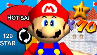 Super Mario 64, But Every 5 Stars I Spin a WHEEL OF DOOM