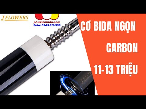 Video Cơ Bida Ngọn Full Carbon Đen Thui, Trợ Lực. Về Shop... - youtube