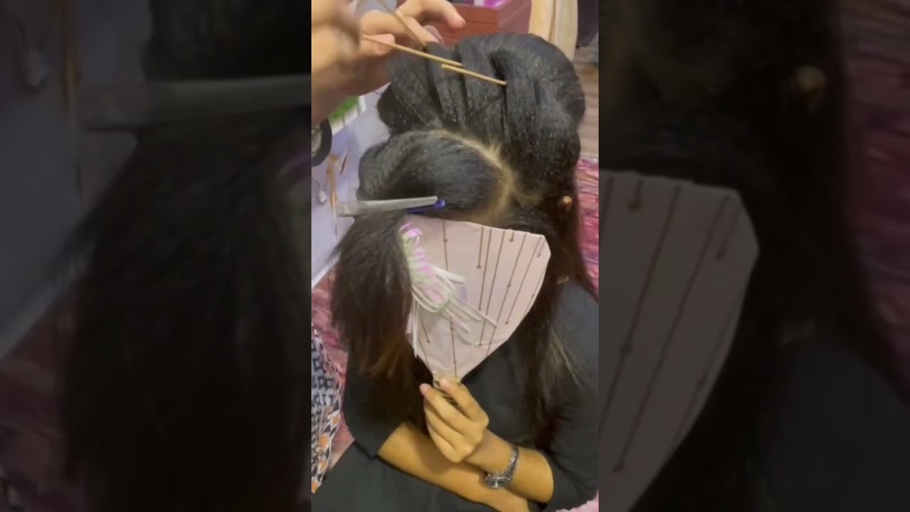 party hair style ⭐ plz subscribe  🙏