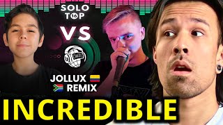 These BEATBOX KIDS are INSANE - JOLLUX vs REMIX REACTION