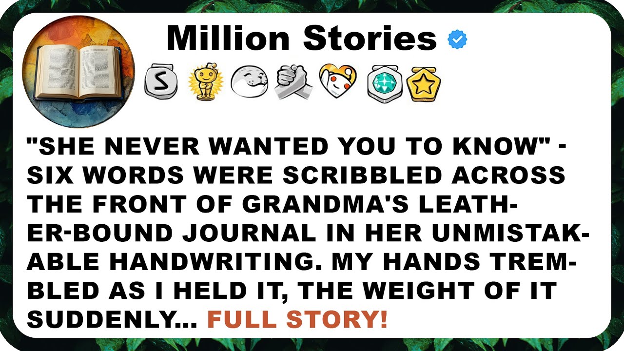 "She Never Wanted You to Know" six words were scribbled across the