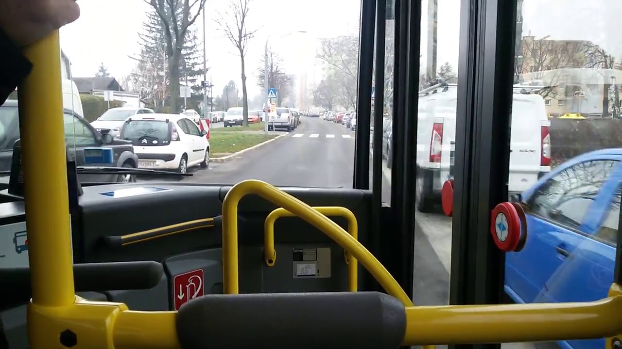 Autobus Linie 69A im 11. Bezirk in Wien - YouTube