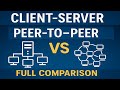 Client-Server vs Peer-to-Peer Networks |Explained |Computer Networking Course | Module-1 | Class-4