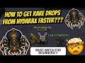 HOW TO GET RARE DROPS FROM NYDARAX FASTER??? - CURSE OF AROS