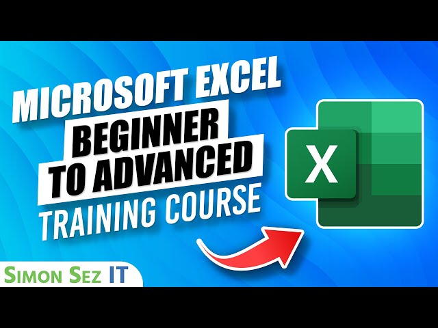 Excel Tutorial Beginner to Advanced - 12-Hour Excel Course class=