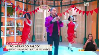 José Malhoa - Foi atrás do palco