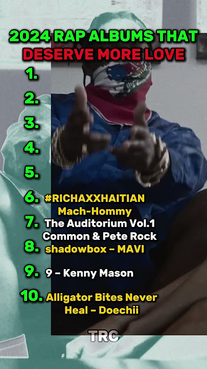 2024 RAP ALBUMS THAT DESERVE MORE LOVE! #rap #music #album #hiphop #2024 #doechii #albumreview