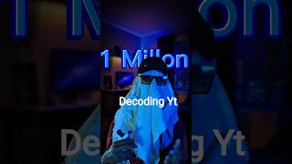 1M Subscribers In 50 Videos 😱 #decodingyt #shorts