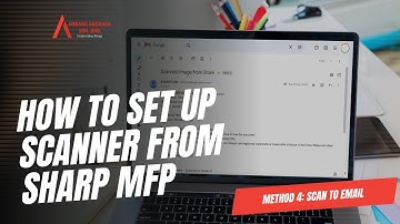 How to Set Up Scan To Email on Sharp MFP