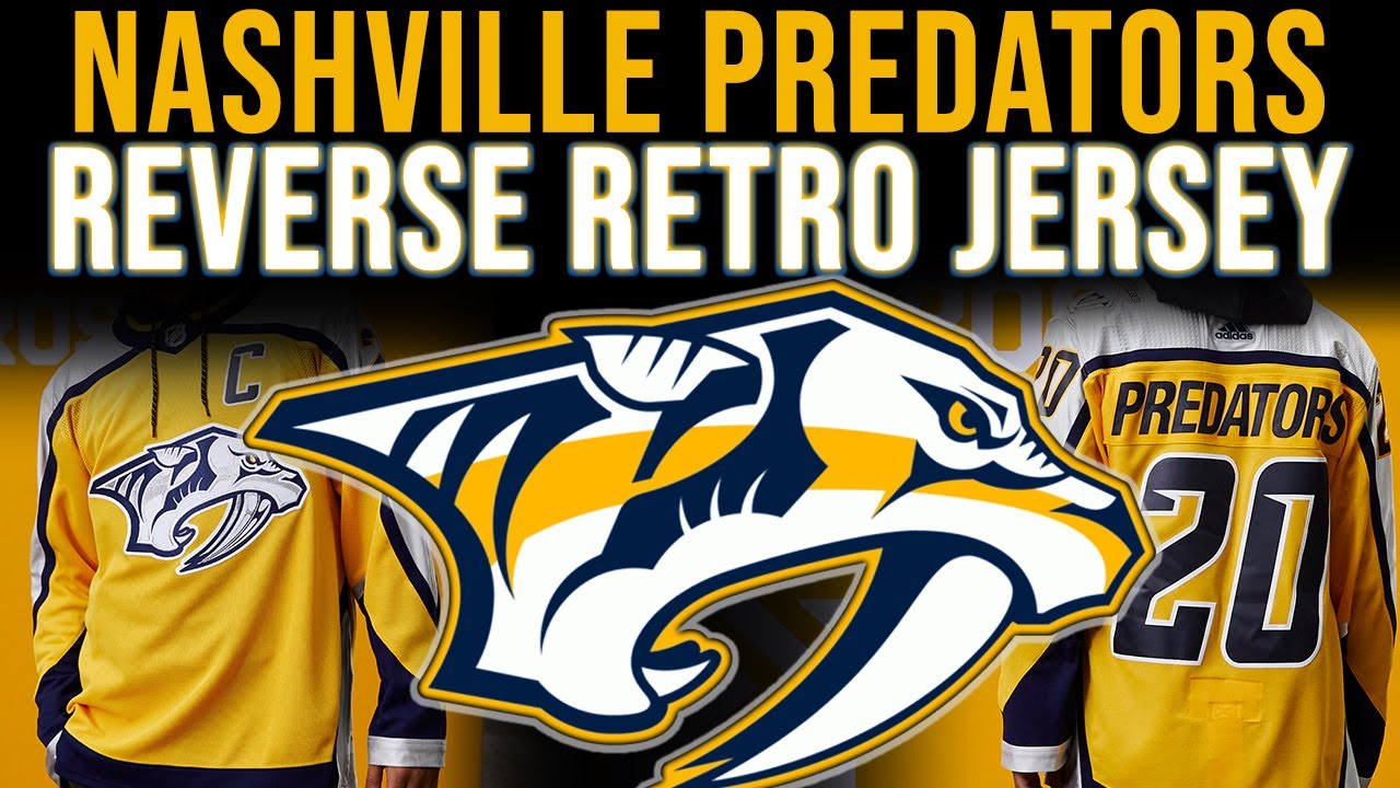 Predators throwback jersey