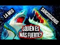 Qué pasaría si Megalodon contra Cocodrilo Gigante: ¡Batalla épica de gigantes!