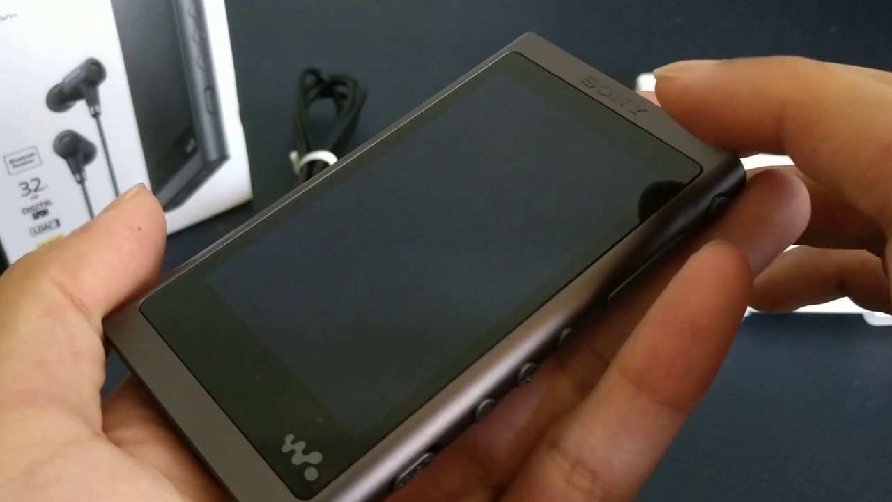 Sony nw-a56 unboxing and first impression comments!(eng sub/中文