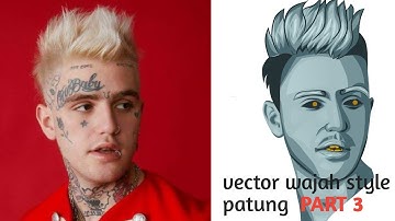 Cara membuat/Tutorial Vector patung bagian wajah atau Muka di android PART 3 | Infinite Design