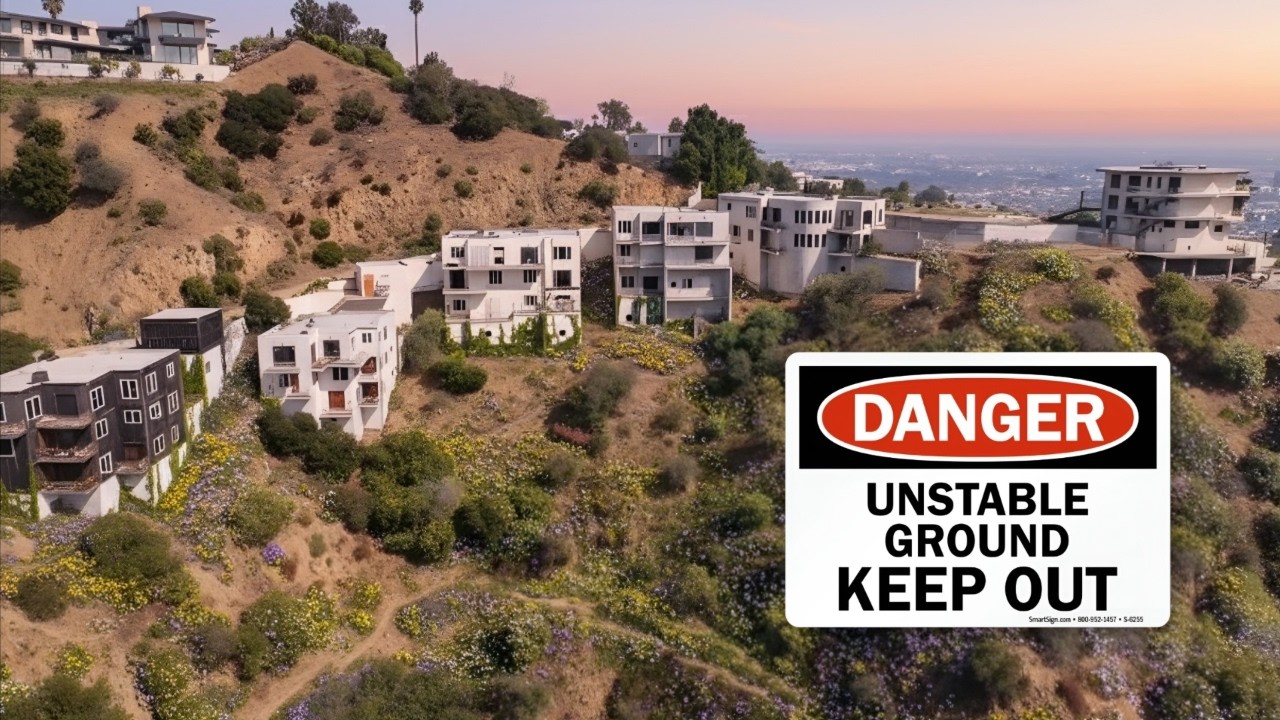 Abandoned NEIGHBORHOOD of Mansions in Hollywood, California