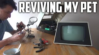 Fixing A Commodore Petcbm 3016