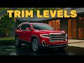 2023 GMC Acadia Trim Levels and Standard Features Explained