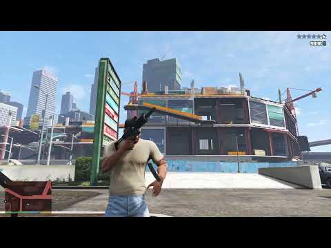GTA 5 - Korean Gang Hideout Shootout + Ten Star Escape