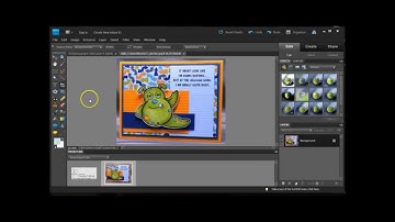Adding a Watermark using Photoshop Elements 9