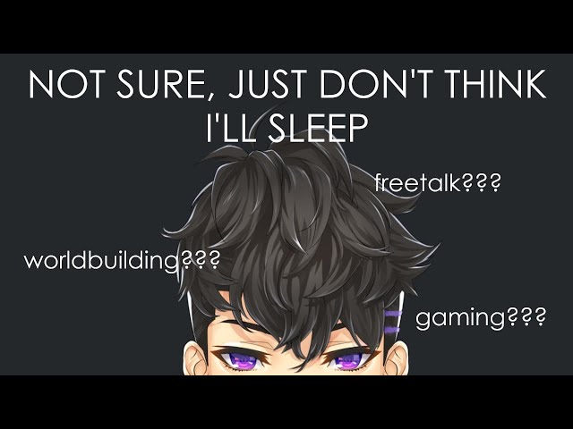 【Free Talk??】Not Sure What to Do But I Don't Think I'll Sleep【NIJISANJI ID】のサムネイル