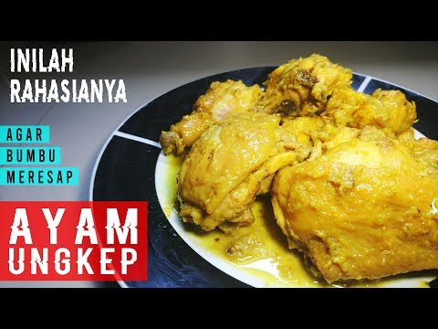 Instruksi Masak Teknik RAHASIA MEMBUAT AYAM UNGKEP agar BUMBUNYA MERESAP sempurna Yang Sangat Enak