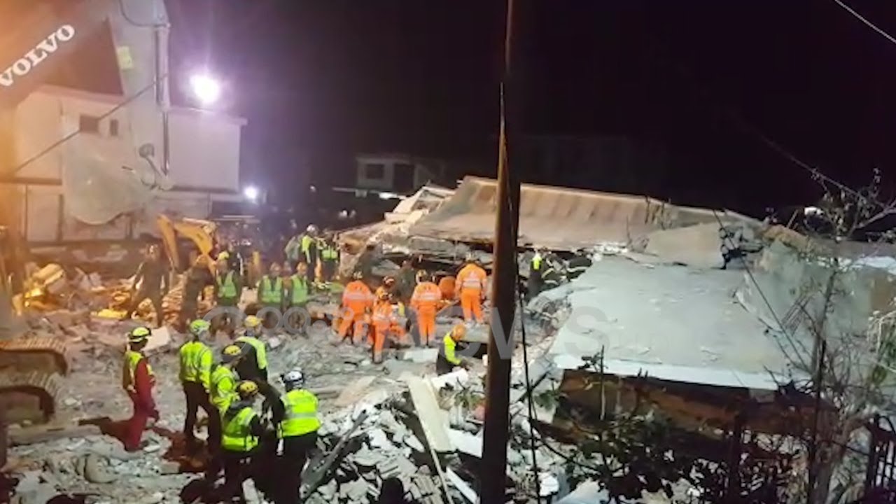 LIVE/ Tërmeti, Shqipëria në zi kombëtare, vijojnë kërkimet nën rrënoja – (ora 18:30 vijon)