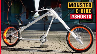 Monster Chopper Bike Homemade #Shorts