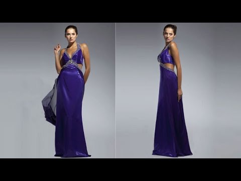 para llevar un vestido largo de fiesta - Belleza - YouTube