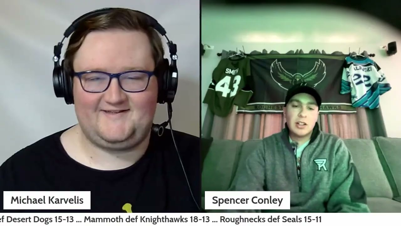 Spencer Conley: All Things Rochester Knighthawks and His Popular Media Brand