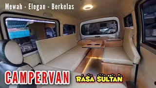 CAMPERVAN ALA SULTAN!!! BETAH GA MAU PULANG BERASA ADA DI RUMAH KE2 | CAMPERVAN INDONESIA