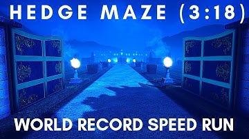 HEDGE MAZE SPEEDRUN (3:18) | DARK DECEPTION DEADLY DECADENCE