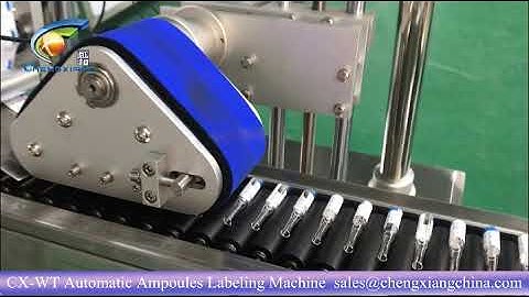 CX-WT  Automatic horizontal labeling machine for ampoules
