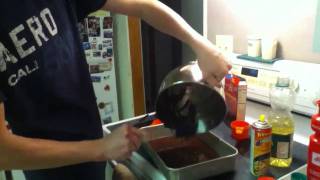 Demonstrative speech on how to make brownies