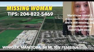 Young Woman Missing, Just Over Canadian Border