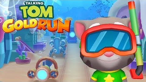 Tom Gold Run :New Update Under Water Runway (Android,iOS) Walkthrough #Part18 Gameplay