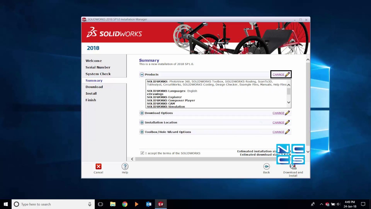 how to download and install solidworks 2018