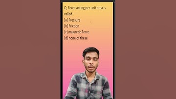 AMU Entrance class 9th || sceince question for amu entrance || force and pressure  #amu #science
