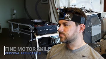 cervical motor control training with visual cues