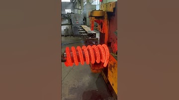 Speed coil from roblox way producing huge springs for train skock  #machine #factory #process #tech