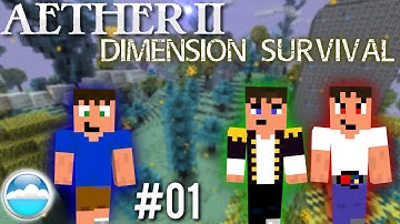 Minecraft: Aether II First Gameplay - A Heavenly World